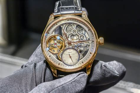 iwc squelette|Rare Watch Alert: IWC Portuguese Tourbillon Hand Wound .